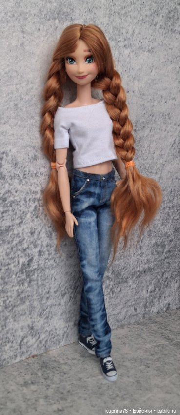 Джинсы на высокую барби — Одежда для кукол (фото 4)