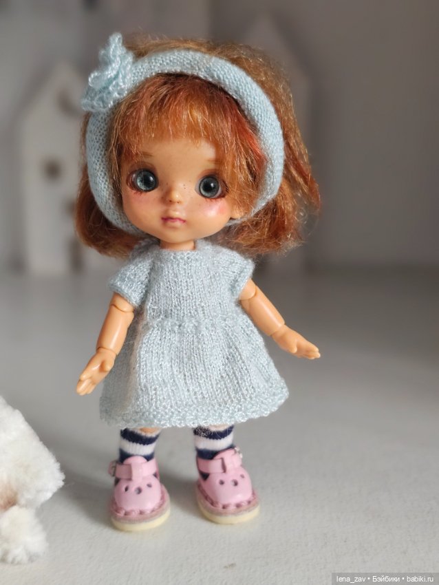 Платье для Лати белой или об11 мини (фото 2)