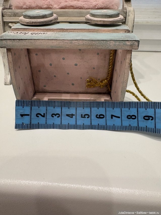 Кресло и тележка — Кукольная мебель (фото 8)