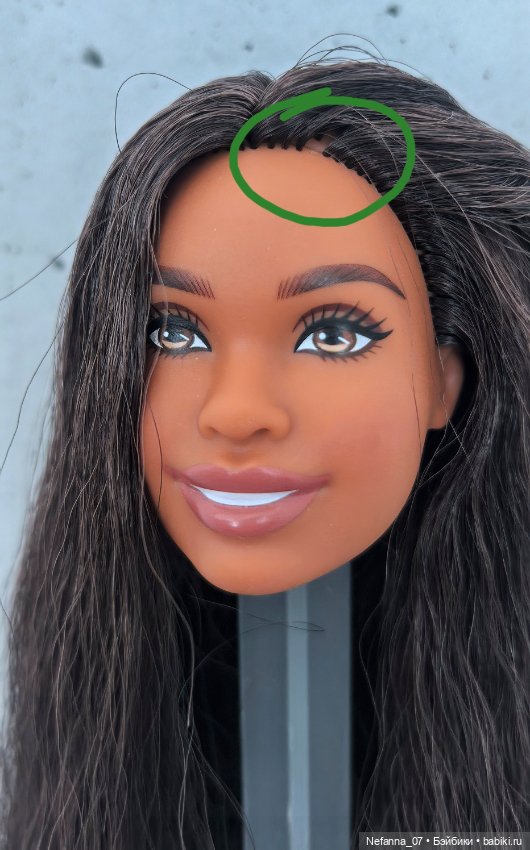 Голова Barbie Fashionistas 240 (фото 5)