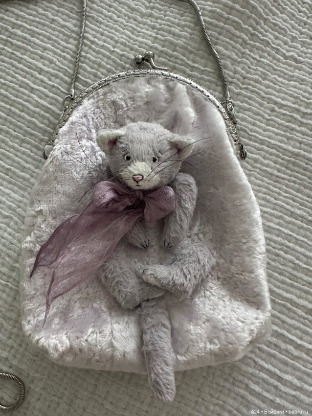 Продам сумочку фермуар Котик (фото 3)