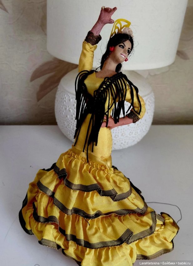 Кукла из пластика. Испания