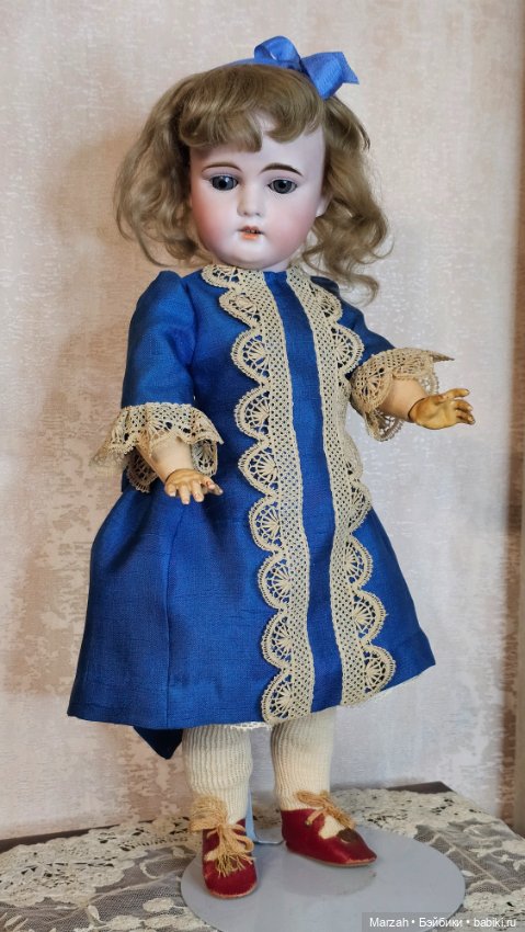 Немецкая антикварная куколка Mystery doll (фото 4)