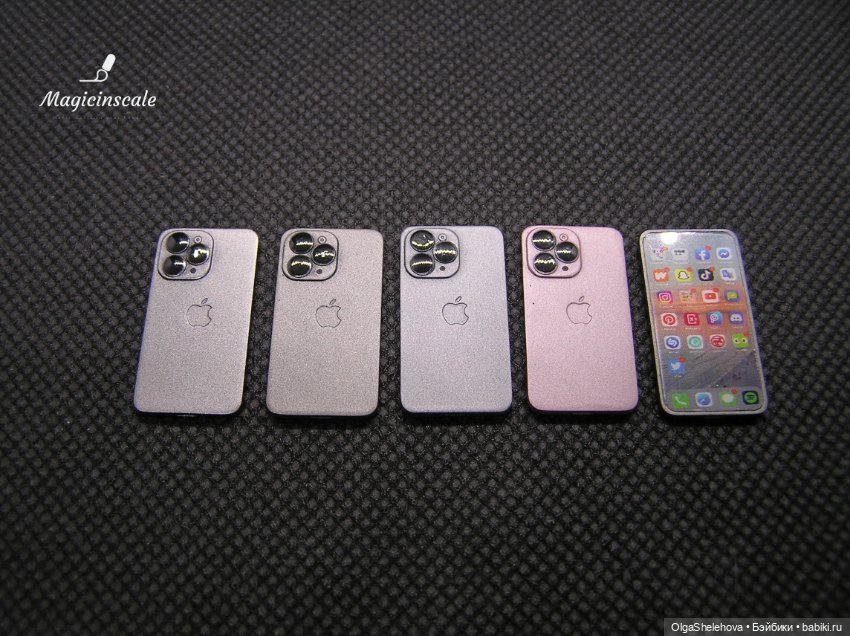 Миниатюрный iPhone для куклы (фото 6)