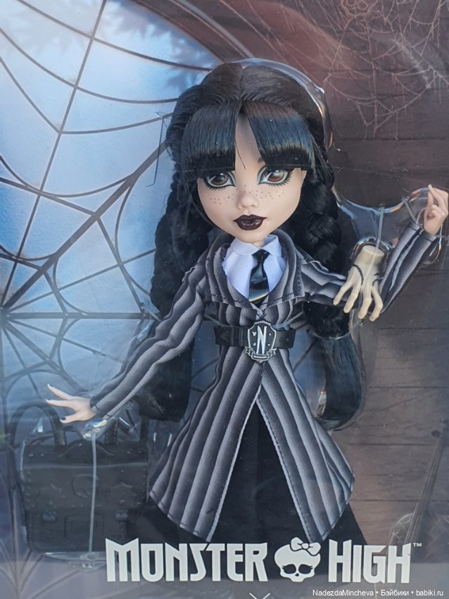 Уэнсдей Аддамс (Wednesday Addams) Monster High, НРФБ (фото 6)
