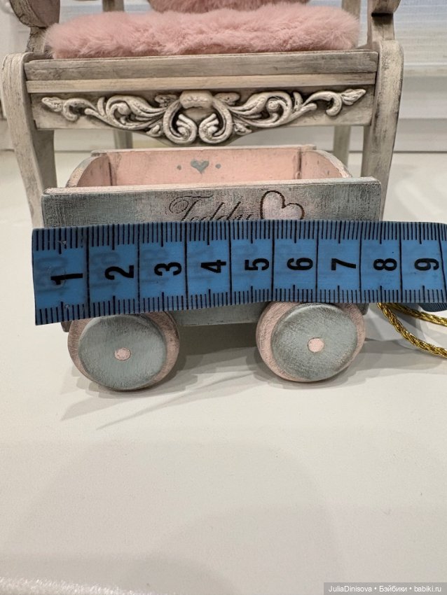 Кресло и тележка — Кукольная мебель (фото 7)