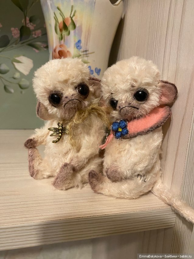 Пара Обезьянок — Авторские игрушки (фото 3)