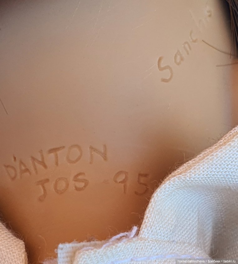 Коллекционный характерный мальчик D'Anton Jos (Испания, 90-е) (фото 6)