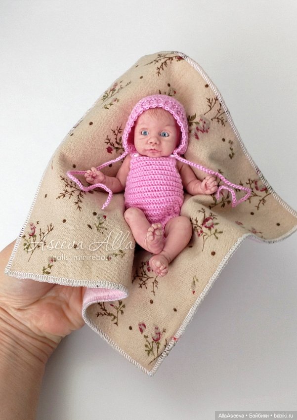 Силиконовый пупсик 11,5 см (фото 3)