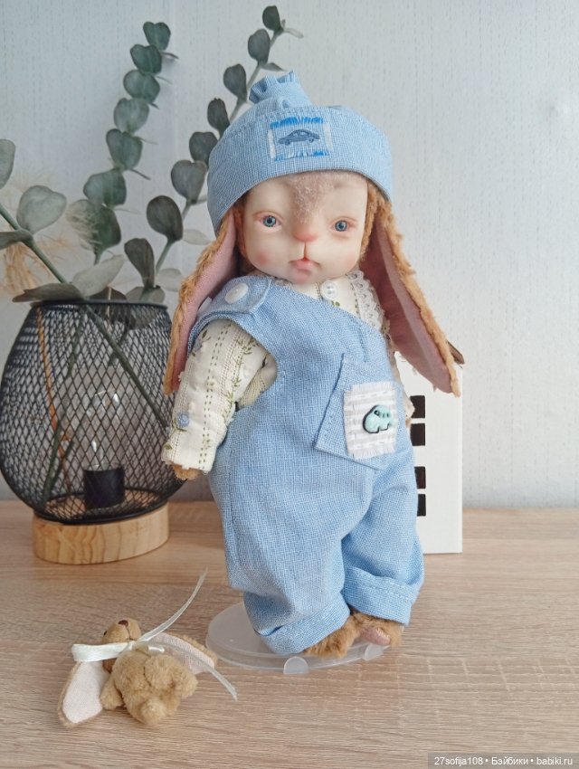 Маленький зайчик 💕 — Авторские игрушки (фото 4)