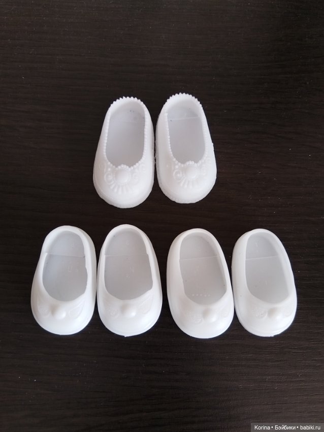 Туфли пластиковые для кукол