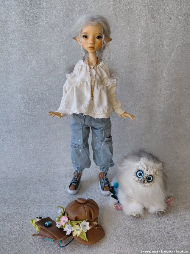 Эльф Шанти — Авторские куклы BJD (фото 8)