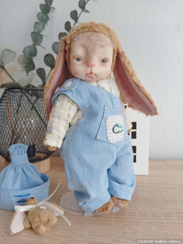 Маленький зайчик 💕 — Авторские игрушки (фото 5)