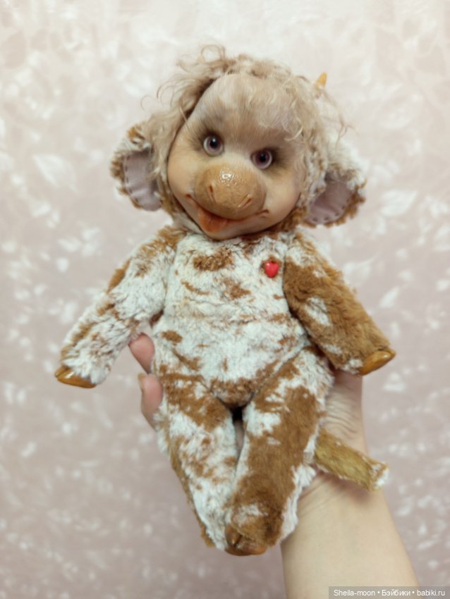 Авторская игрушка Тупогубенький бычок (фото 4)