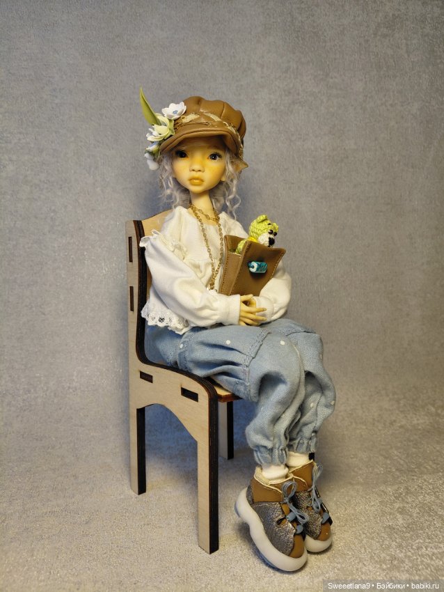 Эльф Шанти — Авторские куклы BJD (фото 5)
