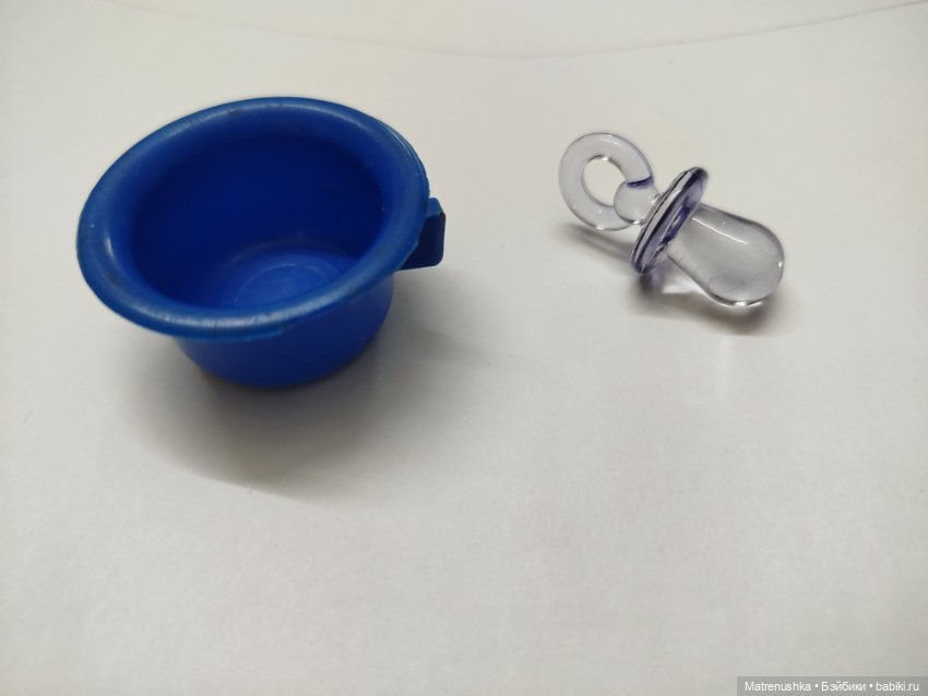 Пупсик времён СССР с пустышкой и горшочком (фото 4)