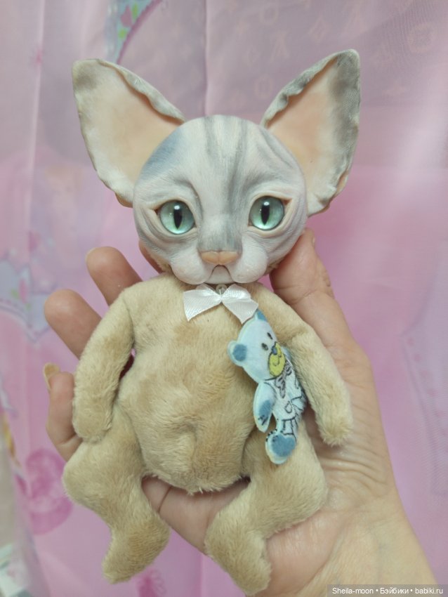 Продам авторские игрушки чишки и котик (фото 3)