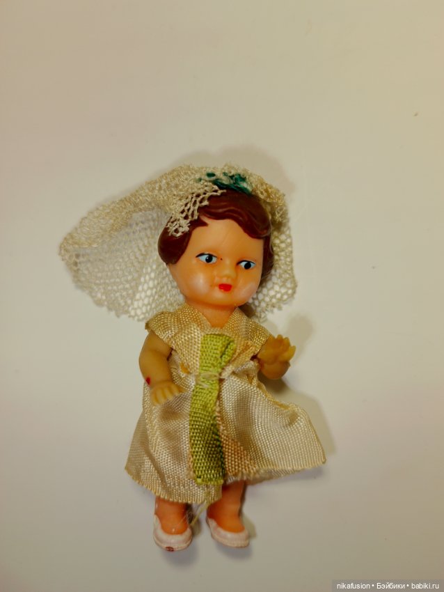 Пупсик ГДР АРИ невеста — Винтажные куклы и игрушки детства (фото 6)