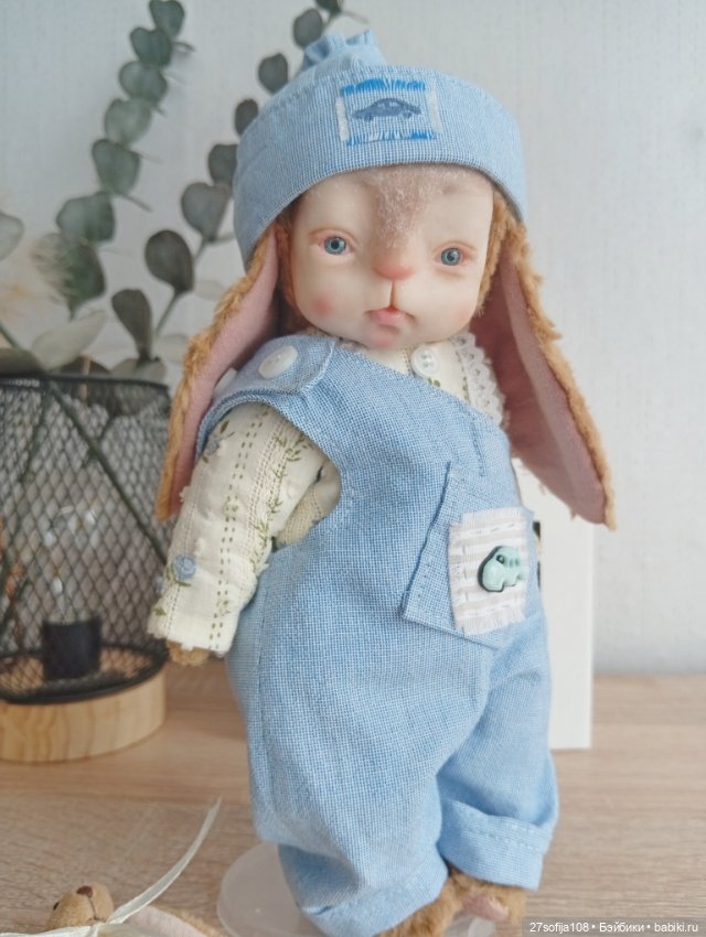 Маленький зайчик 💕 — Авторские игрушки (фото 3)