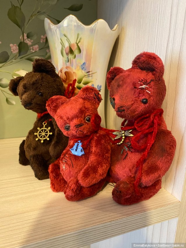 Три Медведя — Авторские игрушки (фото 3)