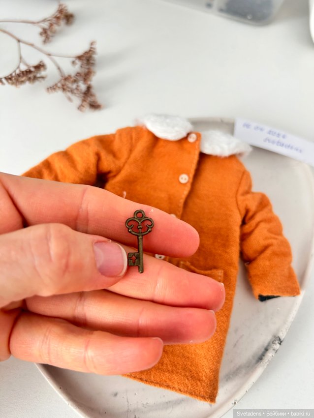 Пальто для куклы — Одежда для BJD (фото 4)