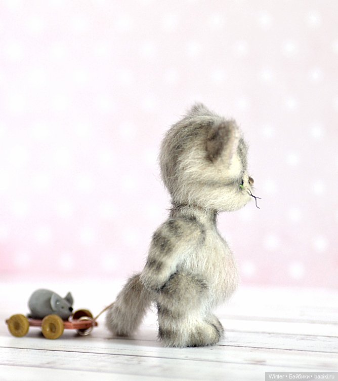 Котейка Рыся-Марыся — Авторские игрушки (фото 6)