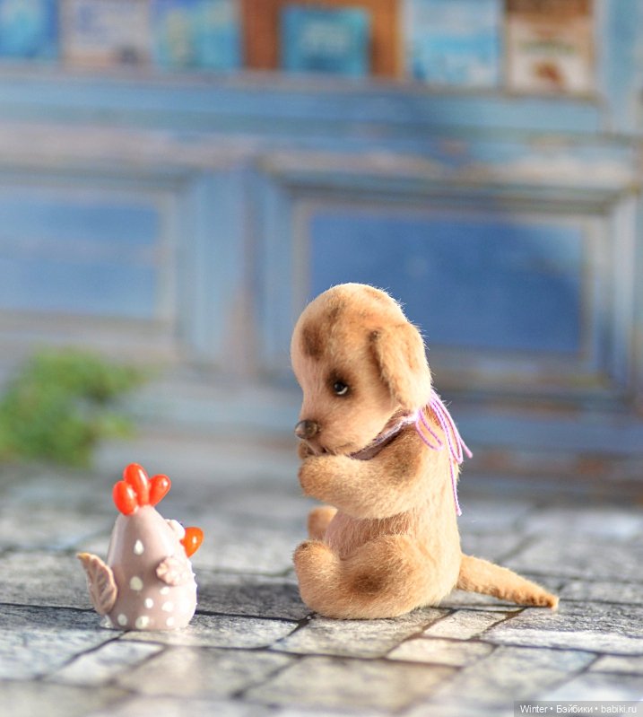 Щеночек Шелтон — Авторские игрушки