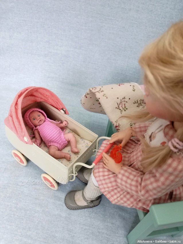 Силиконовый пупсик 11,5 см (фото 7)