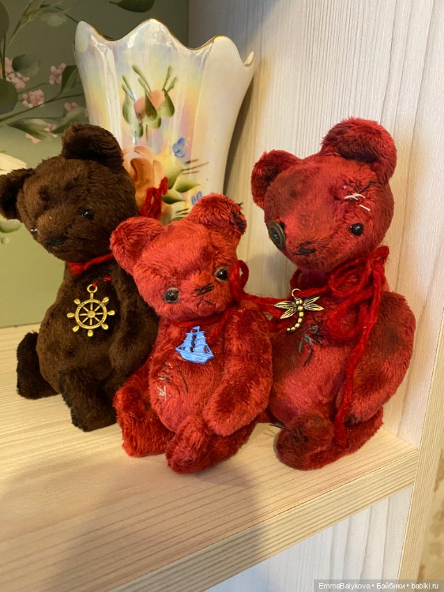 Три Медведя — Авторские игрушки (фото 2)