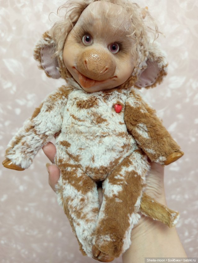 Авторская игрушка Тупогубенький бычок (фото 3)