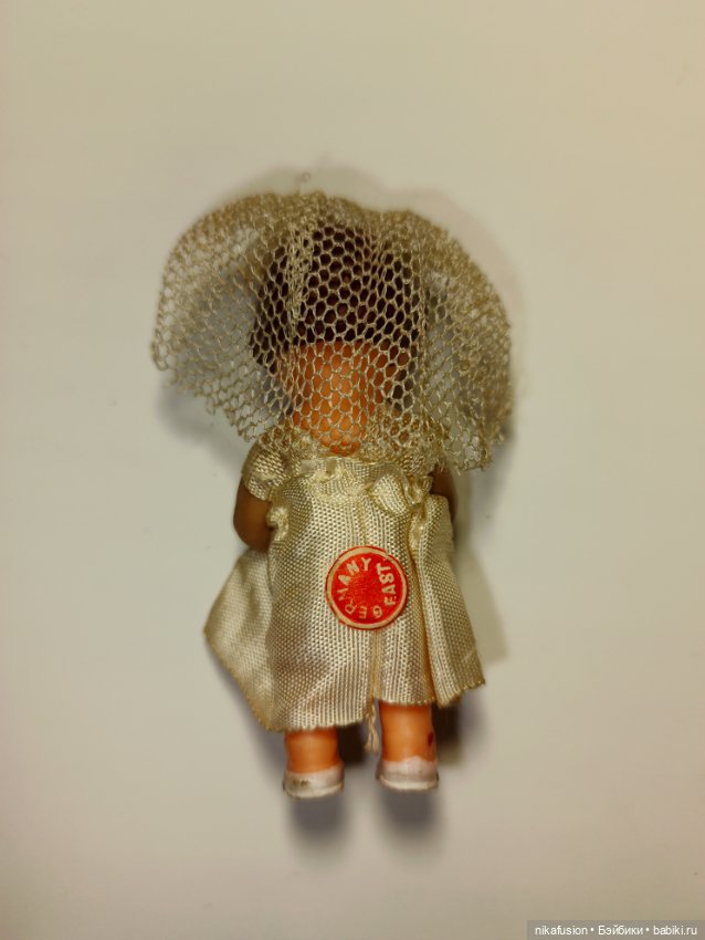 Пупсик ГДР АРИ невеста — Винтажные куклы и игрушки детства (фото 2)