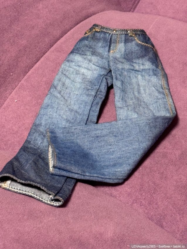 Джинсы для кукол Рожневой подростки