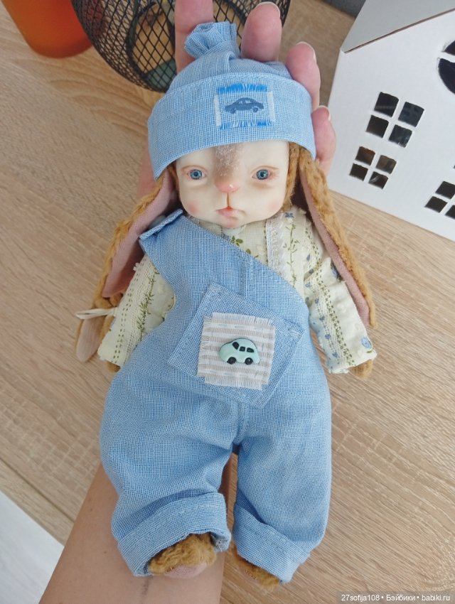 Маленький зайчик 💕 — Авторские игрушки (фото 8)