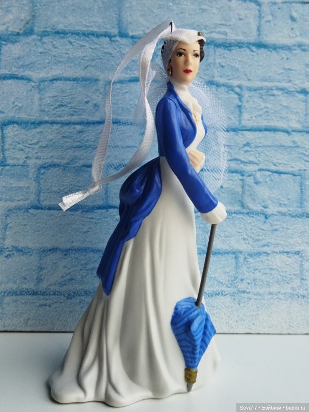 Ёлочные игрушки/фигурки Унесённые Ветром, Скарлетт (фото 8)