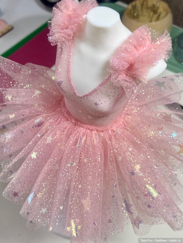 Платье розовое облачко для Tender creation young ✨ (фото 5)