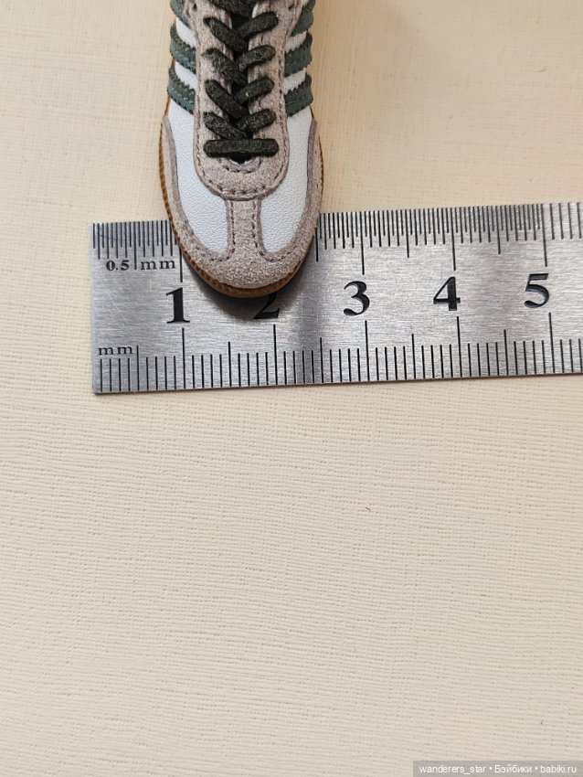 Кроссовки Adidas Samba — Обувь для кукол (фото 5)