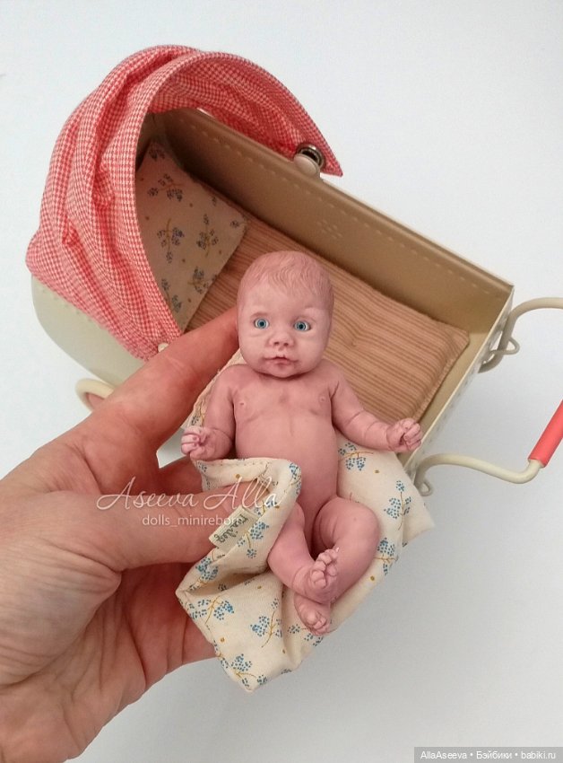 Силиконовый пупсик 11,5 см (фото 5)