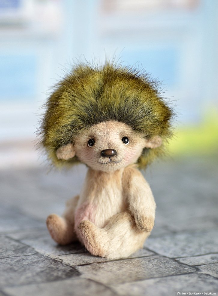 Весенняя Ежулька Модница — Авторские игрушки (фото 6)