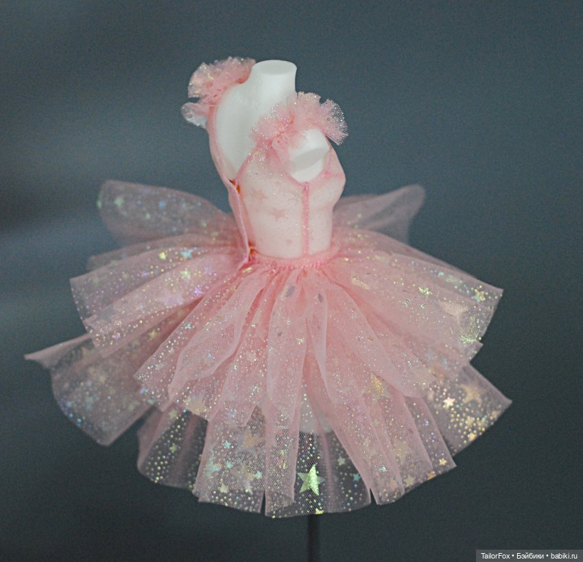 Платье розовое облачко для Tender creation young ✨ (фото 6)