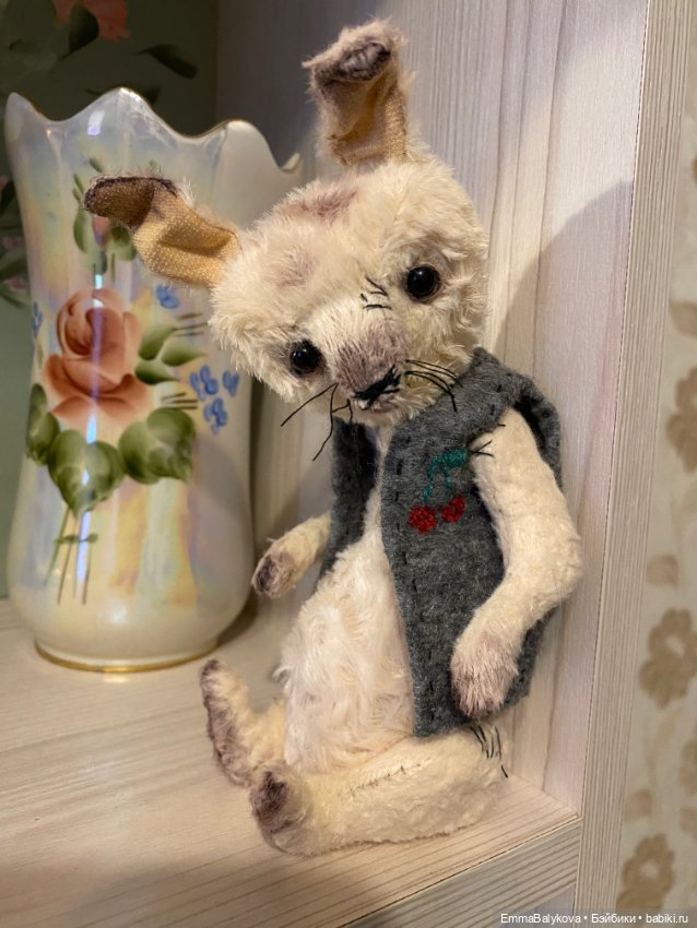 Белый Заяц — Авторские игрушки