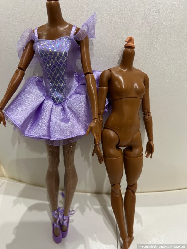 Голова Балерины Одиль — Тела и головы для кукол