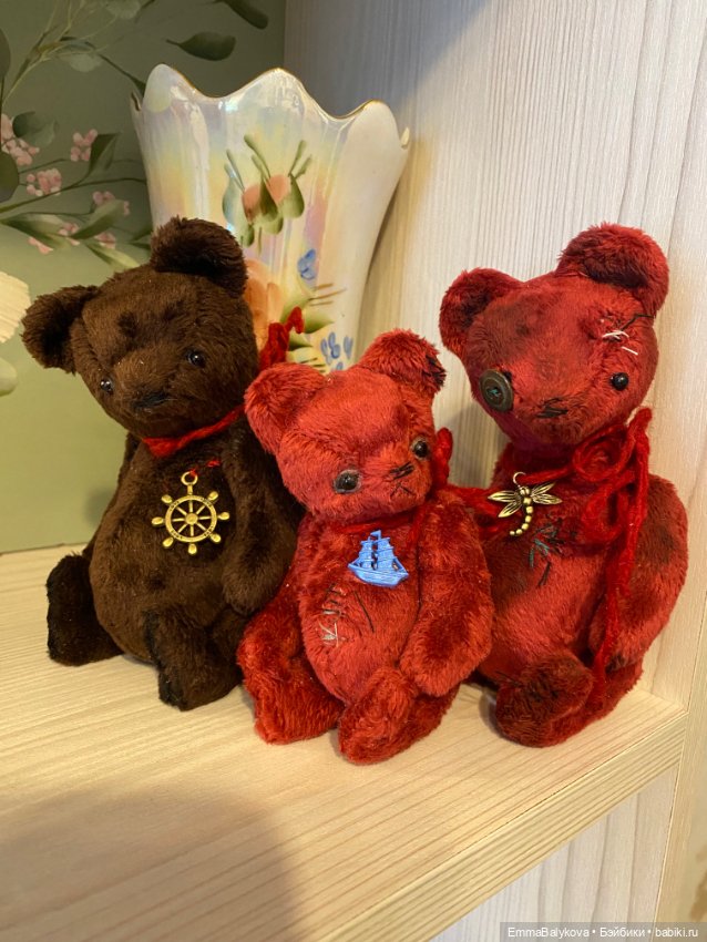 Три Медведя — Авторские игрушки