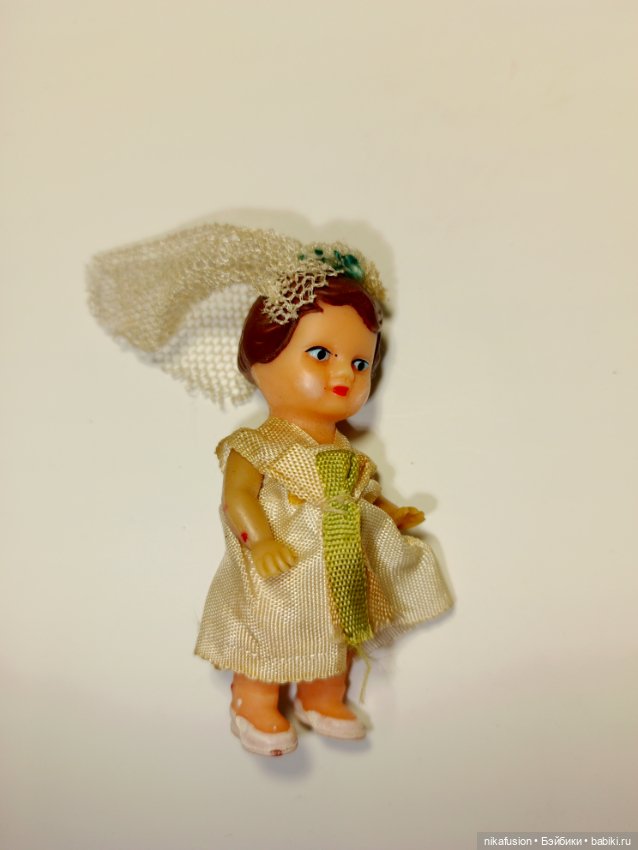 Пупсик ГДР АРИ невеста — Винтажные куклы и игрушки детства (фото 3)