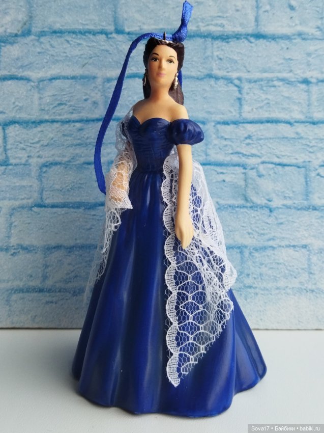 Ёлочные игрушки/фигурки Унесённые Ветром, Скарлетт (фото 7)