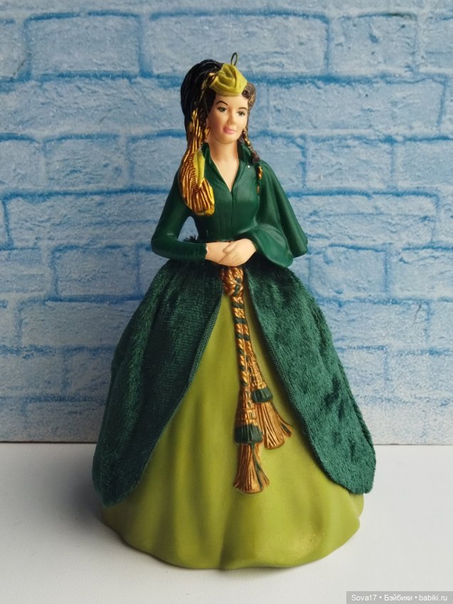 Ёлочные игрушки/фигурки Унесённые Ветром, Скарлетт (фото 4)