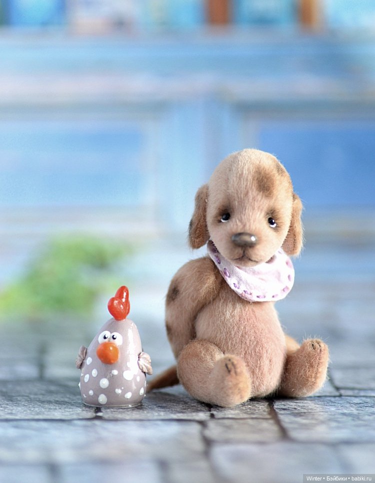 Щеночек Шелтон — Авторские игрушки (фото 5)