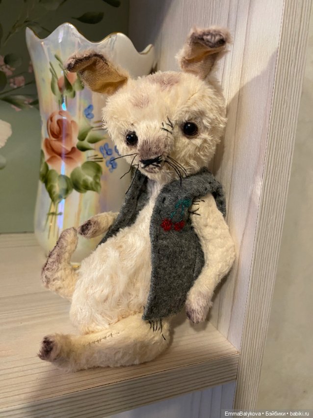 Белый Заяц — Авторские игрушки (фото 5)