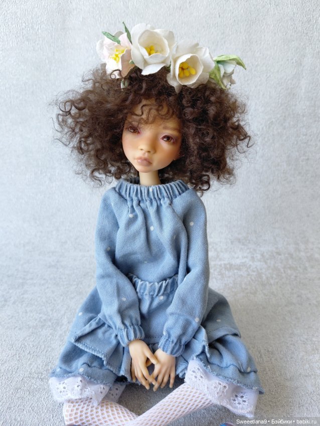Девочка Шанти — Авторские куклы BJD (фото 5)