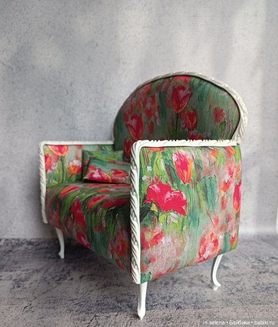 Диван "Тюльпаны". Куклам от 28 до 35 см (фото 8)