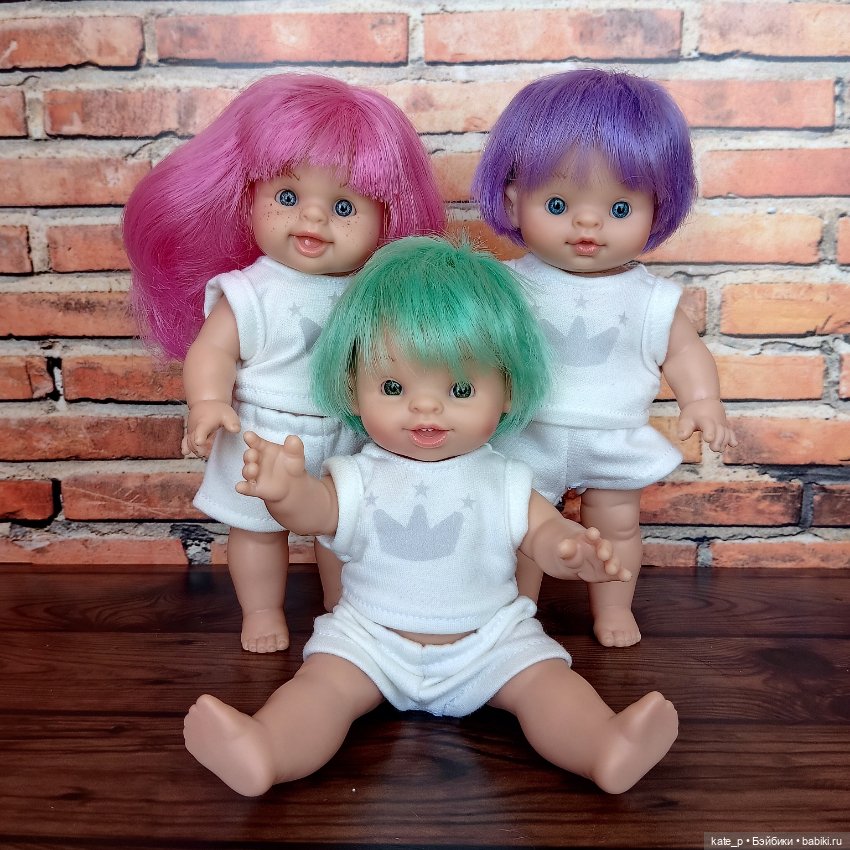 Лот цветноволосых Паолитосов (фото 7)